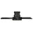 Modern Forms Vox 5 Blade LED Flush Ceiling Fan, Matte Black