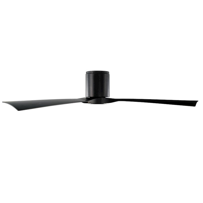 Modern Forms Aviator Flush Mount Ceiling Fan, Black