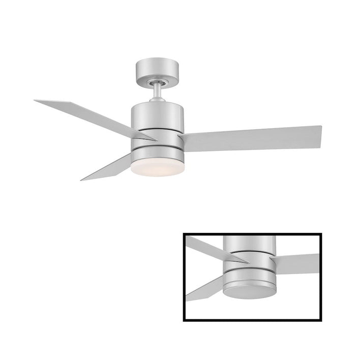 Modern Forms Axis 1 Light 44", Flush Mount Fan