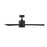 Modern Forms Axis 1 Light 52", Ceiling Fan, Black