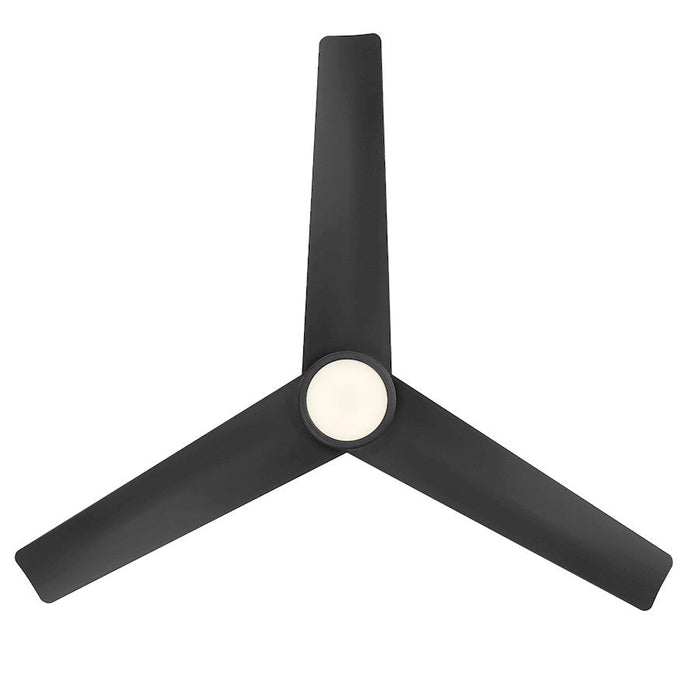 Modern Forms Lotus 1 Light, Ceiling Fan, Black