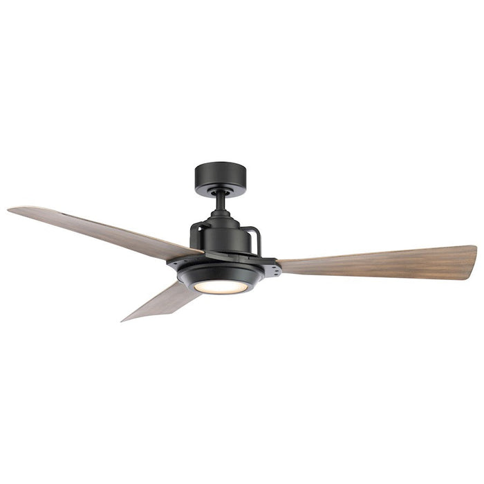 Modern Forms Osprey 1 Light 3000K, Ceiling Fan, Black - FR-W1817-56L-MB-BW