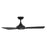 Modern Forms Mykonos 1-LT 3-Blade, Ceiling Fan, Black