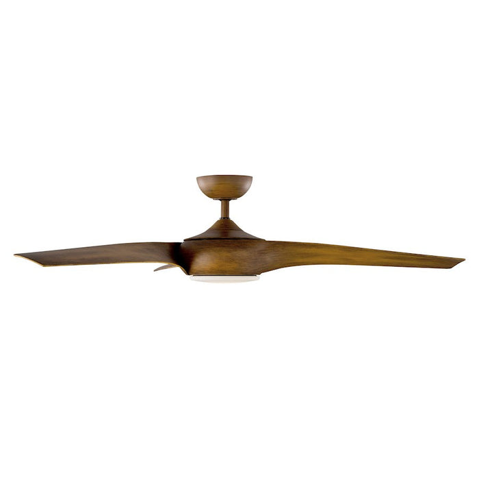 Modern Forms Nirvana 1-LT Ceiling Fan, Koa