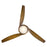 Modern Forms Nirvana 1-LT Ceiling Fan, Koa