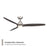 Modern Forms Skylark 3 Blade Ceiling Fan