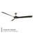 Modern Forms Torque 3 Blade Ceiling Fan