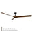 Modern Forms Torque 3 Blade Ceiling Fan