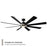 Modern Forms Aura 8 Blade Ceiling Fan