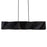 Modern Forms Intrasection 56" LED Chandelier 3000K, Black/White