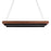 Modern Forms Hustler 54" LED Chandelier 3000K, Black Walnut/White