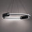 Modern Forms Ilios LED Round Pendant 3000K, Black/White