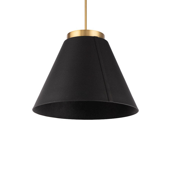 Modern Forms Bentley LED Pendant 3000K, Black/Brass/White