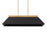 Modern Forms Bentley LED Pendant 3000K, Black/Brass/White