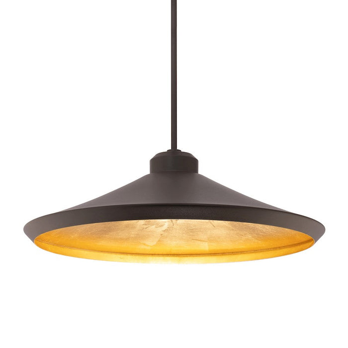 Modern Forms Alfa 24" LED Pendant 3000K, Bronze Gold