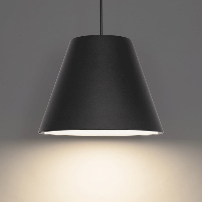 Modern Forms Myla 20" LED Outdoor Pendant, Black