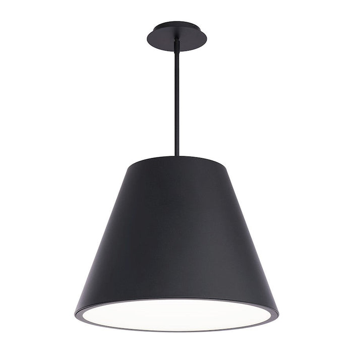 Modern Forms Myla 20" LED Outdoor Pendant 3500K, Black - PD-W24320-35-BK