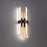 Modern Forms Harmonix 7" LED Wall Sconce 3000K, Black/Brass/White