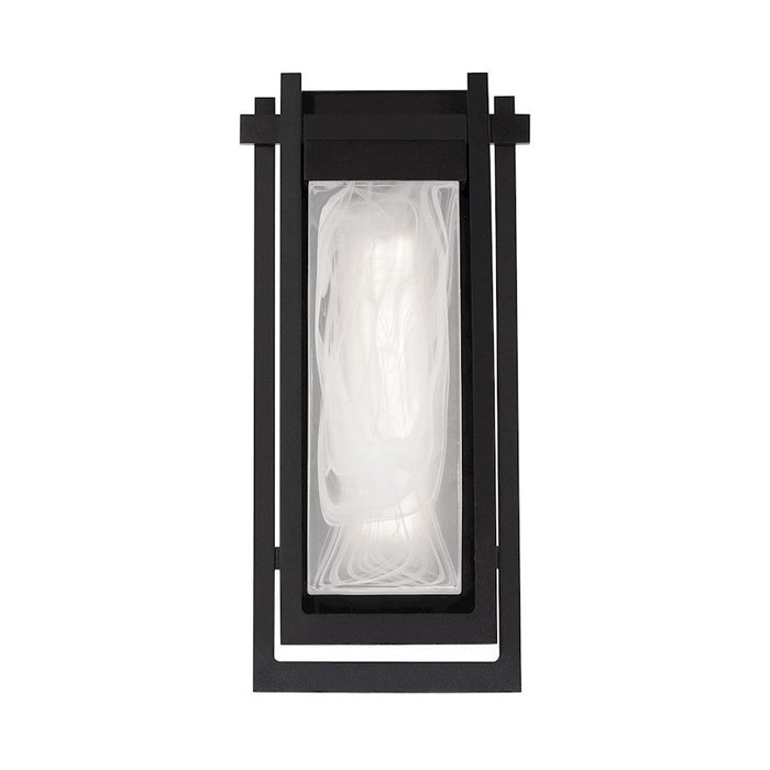 Modern Forms Haze LED Outdoor Wall Light 3000K, Black/Clear/Hazy