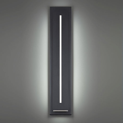 Modern Forms Midnight 36" LED Outdoor Wall Light, Black/White