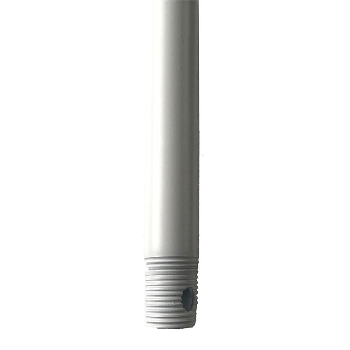 Modern Forms 12" Ceiling Fan Extension Downrod, Matte White - XF-12-MW