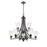 Millennium Lighting Natalie Chandelier, Clear