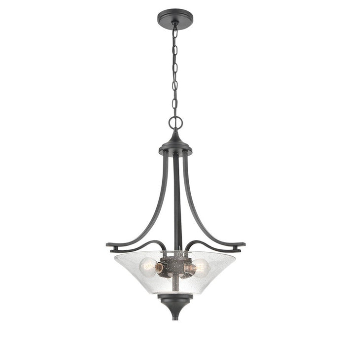 Millennium Lighting Natalie 3 Light Pendant, Clear