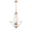 Millennium Lighting Natalie 3 Light Pendant, Modern Gold/Clear - 1473-MG