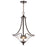 Millennium Natalie 3 Light 26.5" Pendant Light, Satin Nickel - 1473-SN