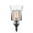 Millennium Lighting Natalie 1 Light Wall Sconce, Clear