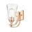 Millennium Lighting Natalie 1 Light Wall Sconce, Clear