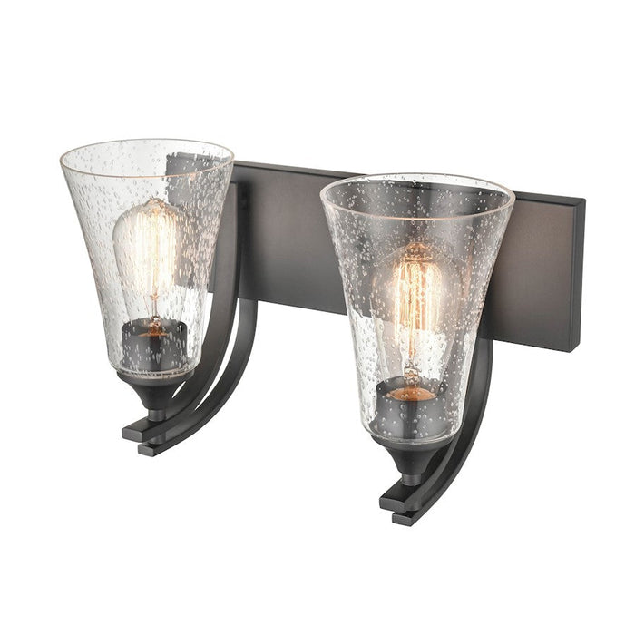 Millennium Lighting Natalie 2 Light Vanity, Clear