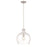 Millennium Lighting 1 Light Pendant Light, Brushed Nickel/Clear - 2071-BN