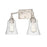 Millennium Lighting Caily 2 Light Vanity, Clear