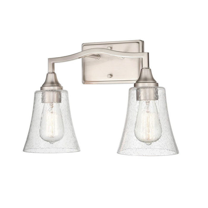 Millennium Lighting Caily 2 Light Vanity, Clear