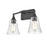 Millennium Lighting Caily 2 Light Vanity, Clear