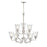 Millennium Lighting Caily 9 Light Chandelier, Brushed Nickel/Clear - 2119-BN