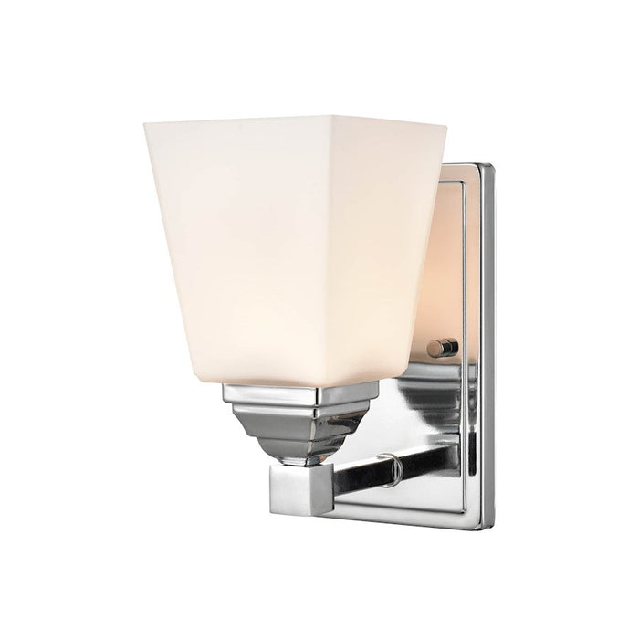 Millennium Lighting 1 Light 8.75" Wall Sconce, Chrome/Clear - 26001-CH