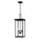 Millennium Barkeley 4Light 27" Outdoor Hanging Lantern, Black - 2605-PBK