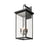 Millennium Lighting Barkeley 4 Light Outdoor Sconce, Black/Clear - 2606-PBK