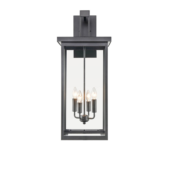 Millennium Lighting Barkeley 4 Light Outdoor Sconce, Clear