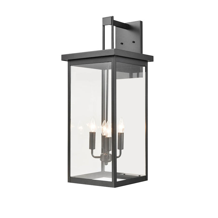 Millennium Lighting Barkeley 4 Light Outdoor Sconce, Clear