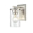 Millennium Lighting Verlana 1 Light Wall Sconce, Nickel/Clear