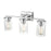 Millennium Lighting Verlana 3 Light Vanity, Clear