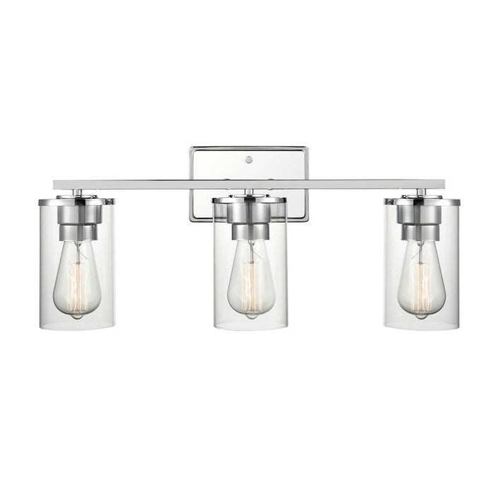 Millennium Lighting Verlana 3 Light Vanity, Clear