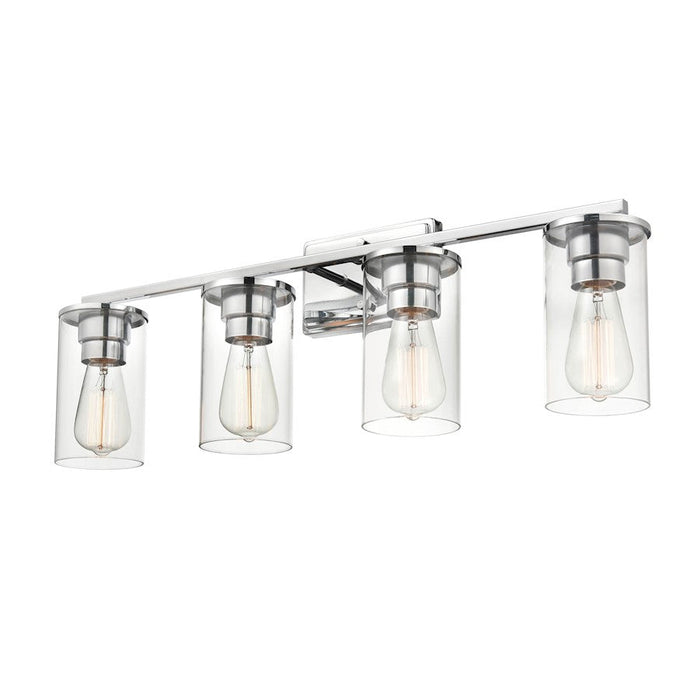 Millennium Lighting Verlana 4 Light Vanity, Clear