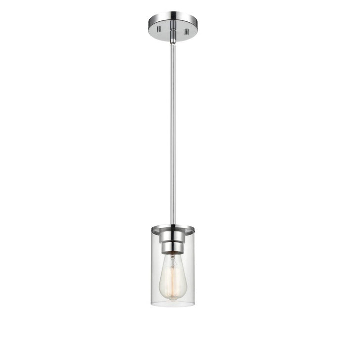 Millennium Lighting Verlana 1 Light Pendant, Clear