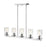 Millennium Lighting Verlana 5 Light Pendant, Clear