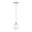 Millennium Lighting Amberle 1 Light Pendant, Brushed/Frosted White