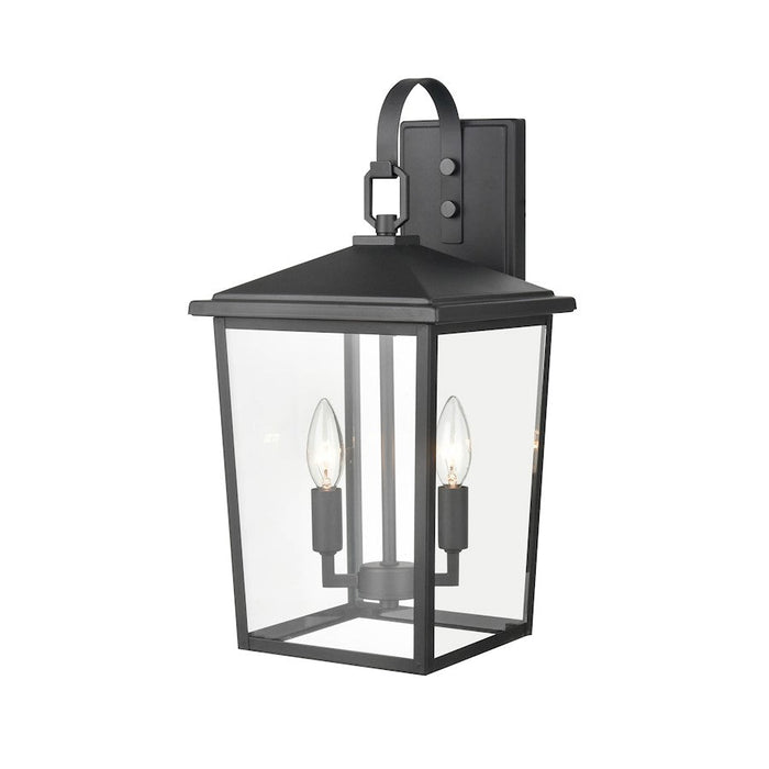 Millennium Lighting Fetterton 2-Lt Large Outdoor Hanging Lantern, BK - 2972-PBK